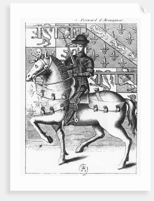 Bernard VII d'Armagnac by French School