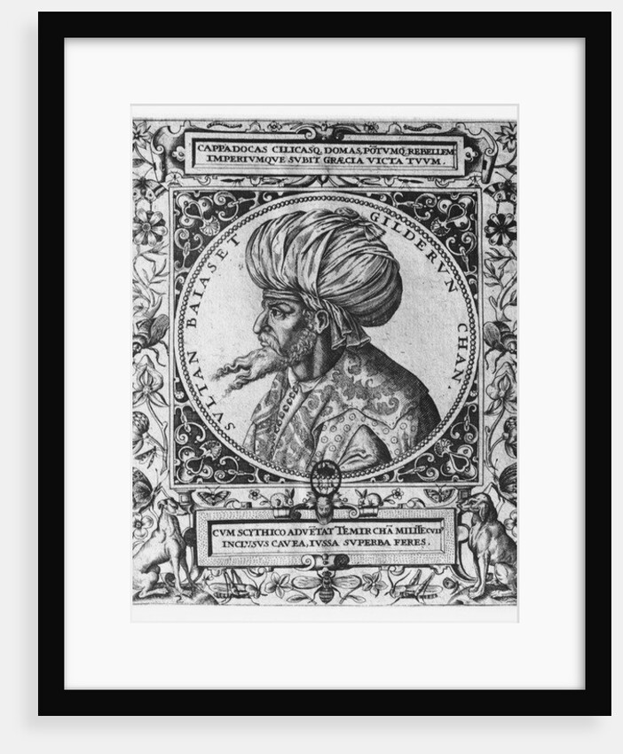 Bayezid I by French School