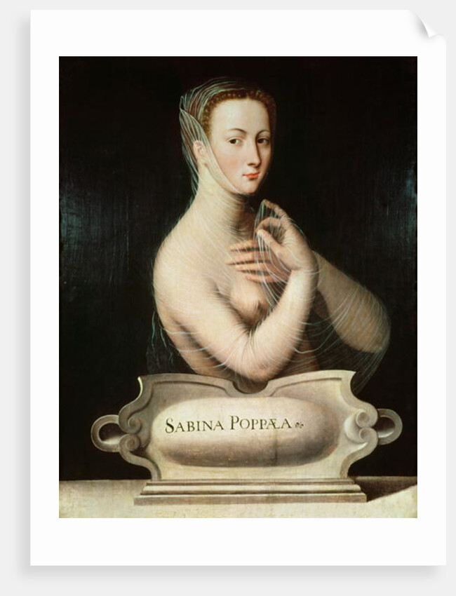 Sabina Poppaea, c.1570 by Fontainebleau School