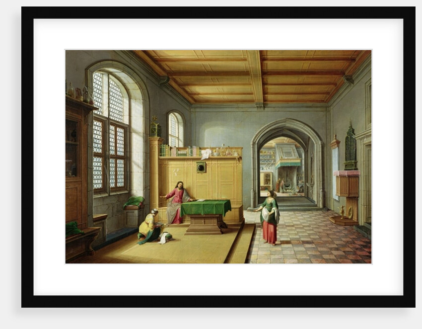 Christ in the House of Martha and Mary by Hendrik van Steenwyk