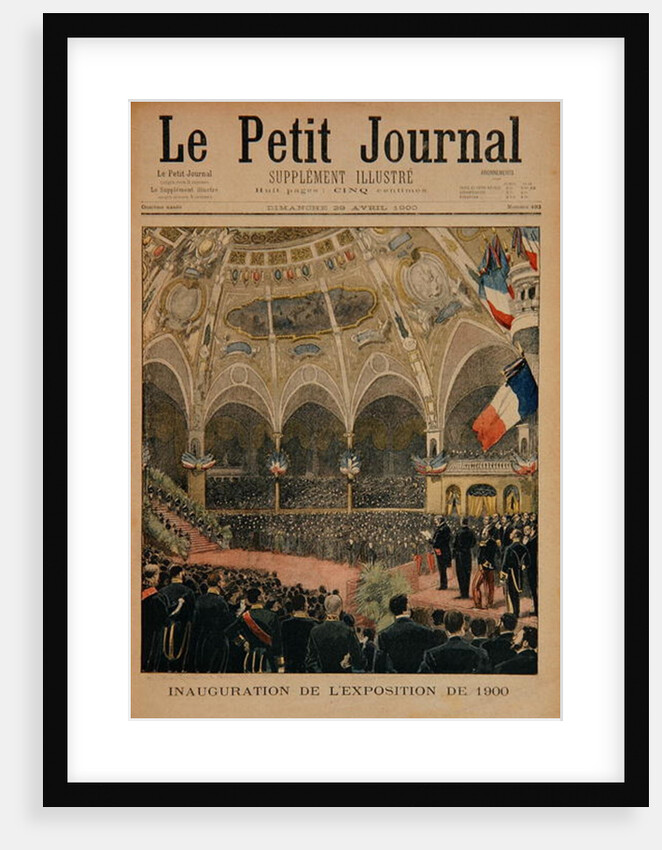 Inauguration of the Universal Exhibition of 1900, Paris by French School