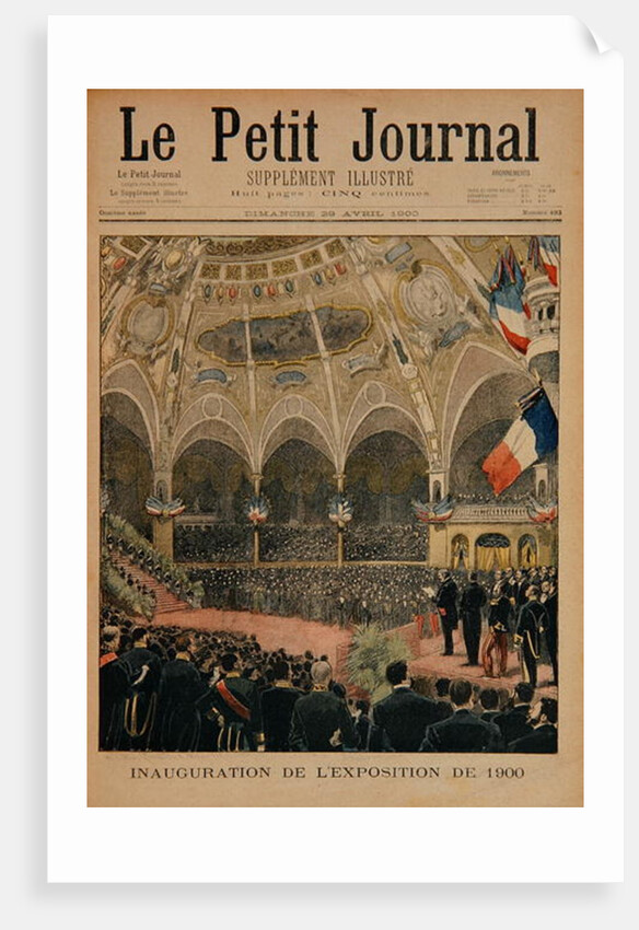 Inauguration of the Universal Exhibition of 1900, Paris by French School