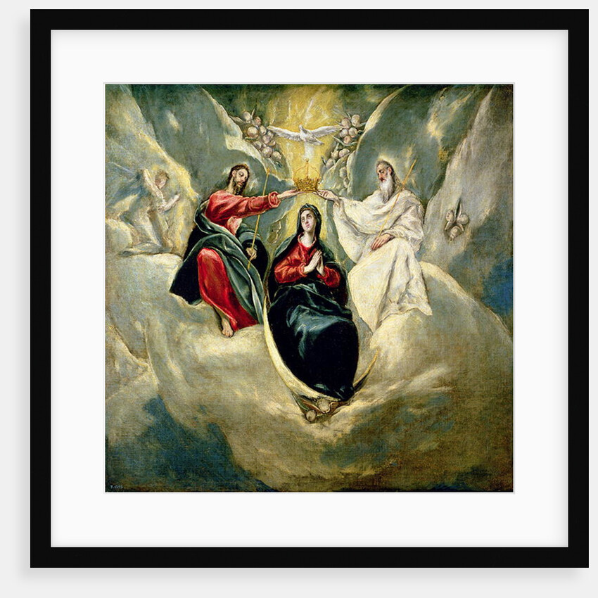 The Coronation of the Virgin, c.1591-92 by El (1541-1614) Greco