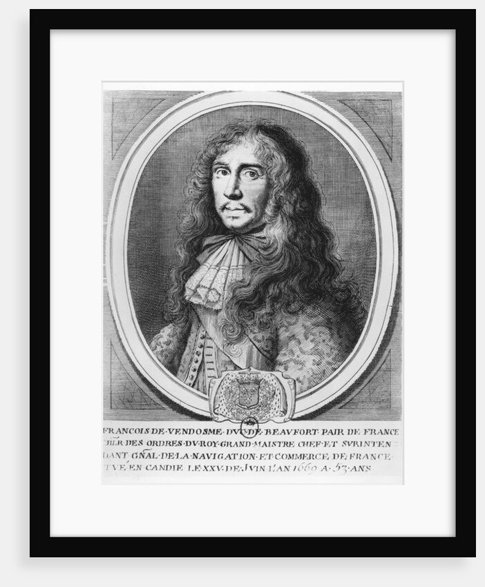 François de Bourbon, Duc de Beaufort by French School