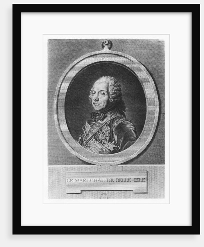 Portrait of Charles Louis Auguste Fouquet, Duc de Belle-Isle by French School