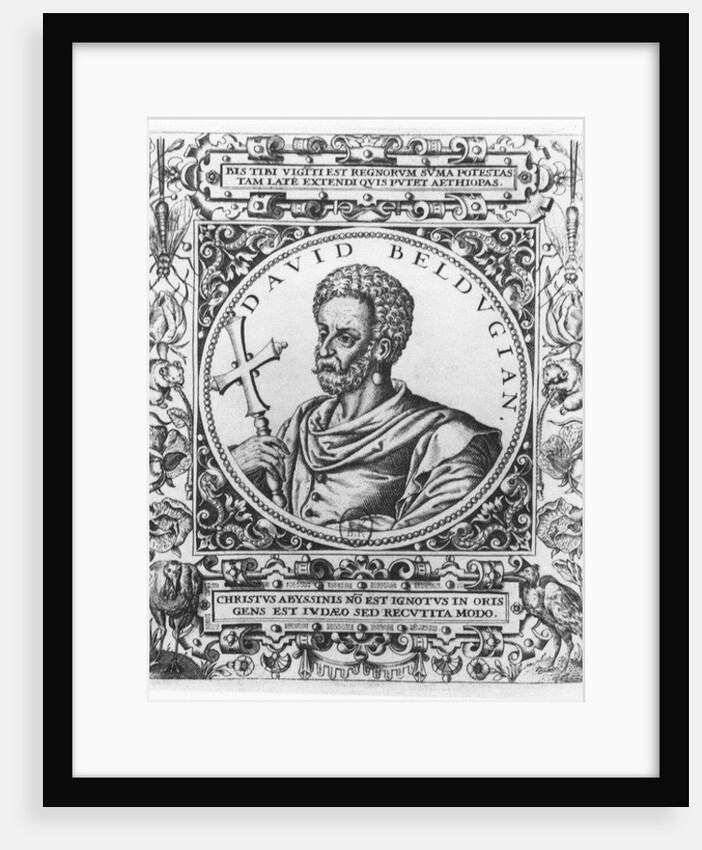 David Beldugian, Emperor of Abyssinia by Theodor de Bry