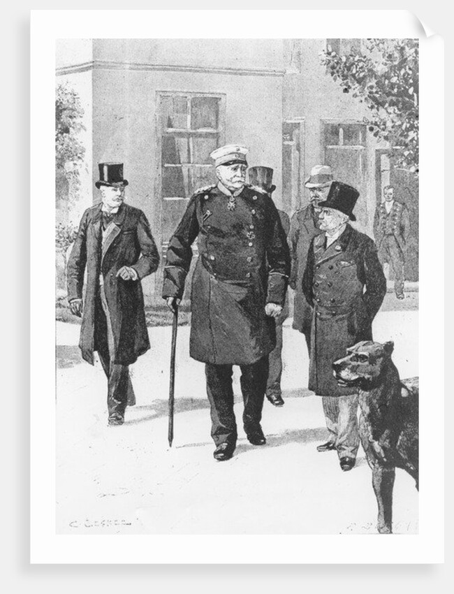 Otto von Bismarck by Carl Ludwig Friedrich Becker