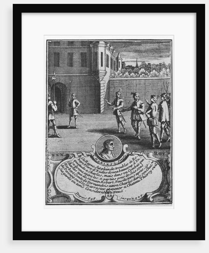 Charles III the Simple by French School