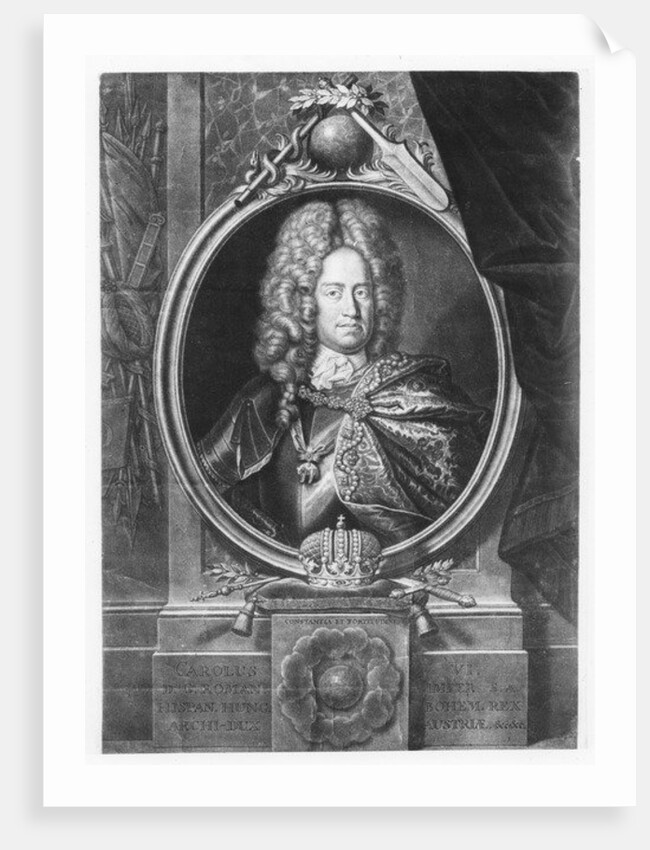 Charles VI, Holy Roman Emperor by Bernhard Vogel