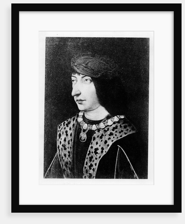 Charles VIII, King of France by French School