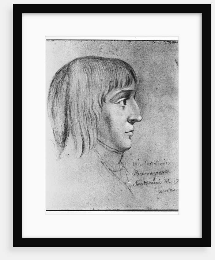 Napoleon Bonaparte, aged 16, 1785 by Pontornini Pontornini