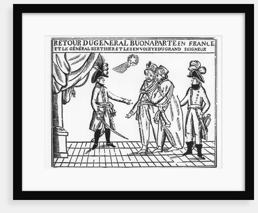 Return of General Bonaparte to France by French School