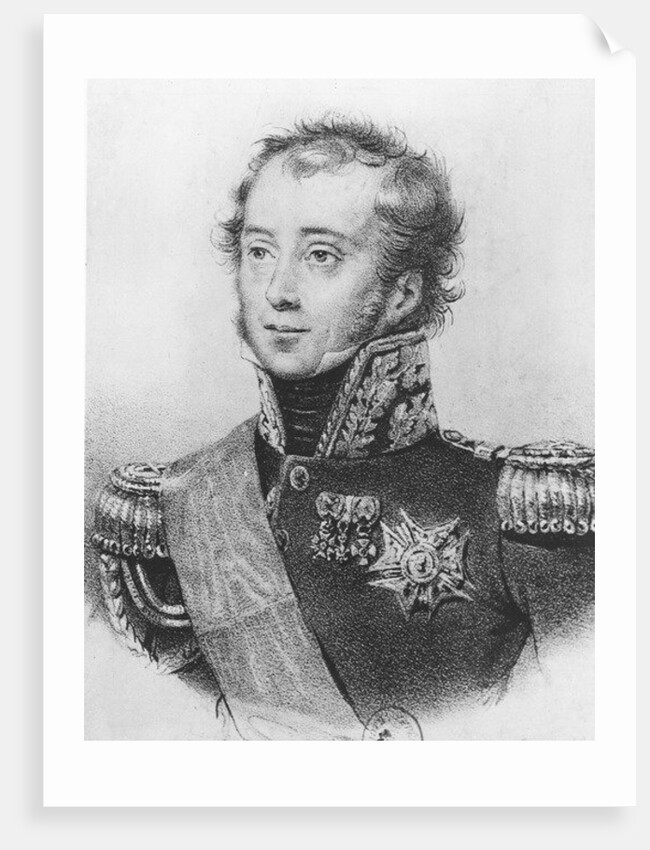 Louis-Auguste-Victor, Count de Ghaisnes de Bourmont by Joseph Chabord