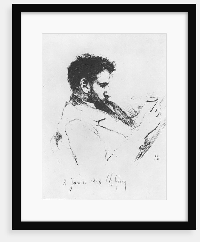 Savorgnan de Brazza, 1883 by Charles Giron