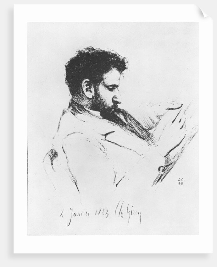 Savorgnan de Brazza, 1883 by Charles Giron