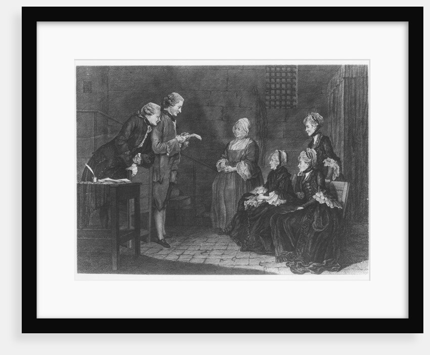 The Unfortunate Calas Family by Louis Carrogis (after) Carmontelle