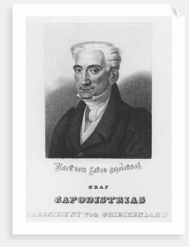Ioannis Kapodistrias by Italian School