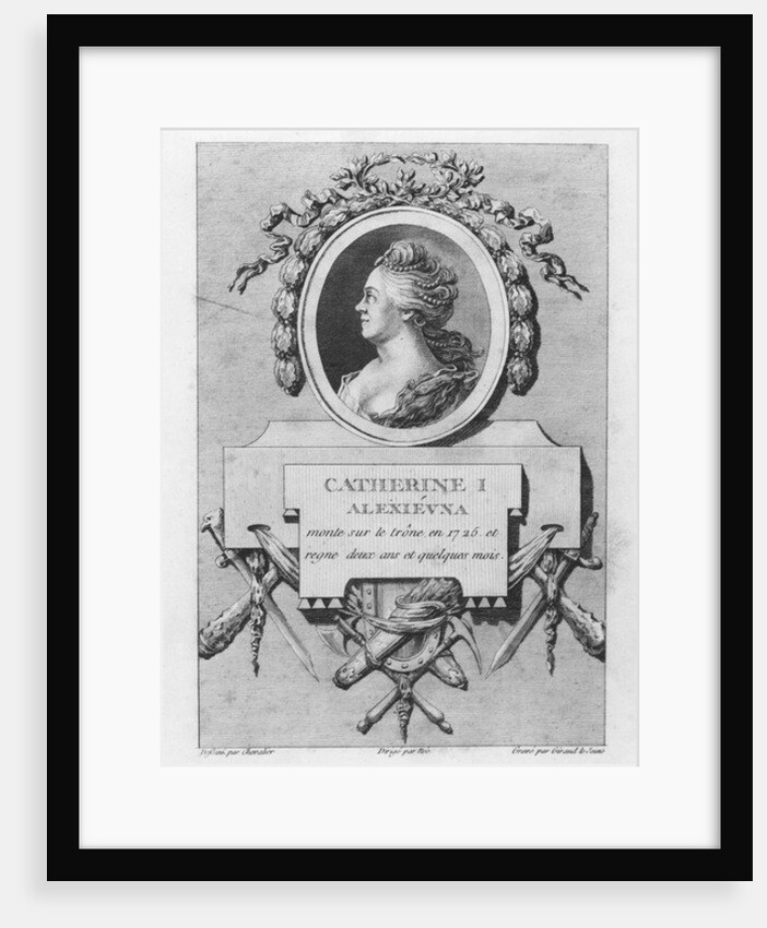 Catherine I of Russia by French School