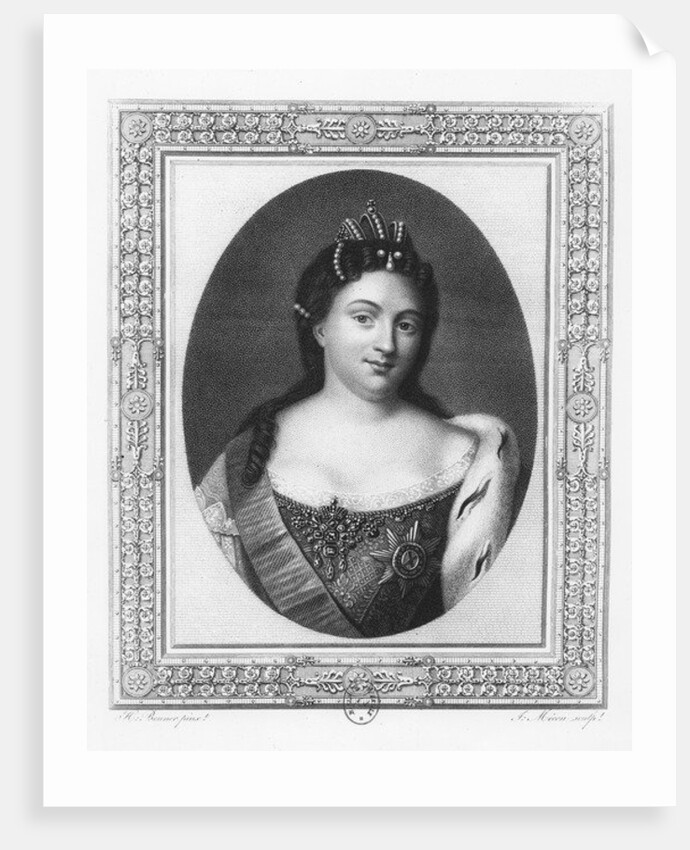Catherine I of Russia by A. J. Mecou
