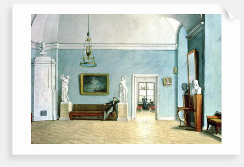 Neo-Classical Interior, c.1820 by Fedor Petrovich Tolstoy