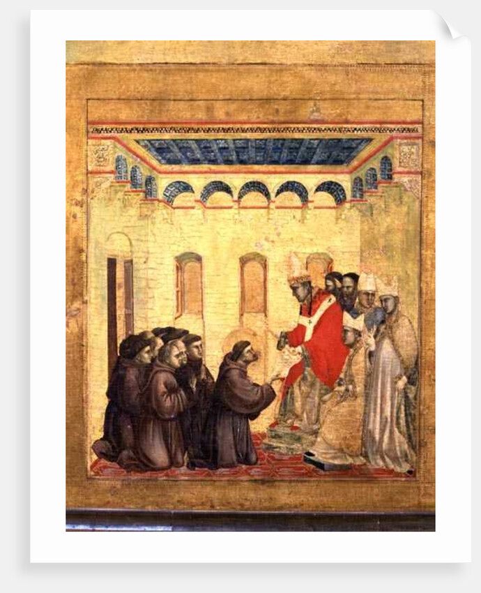 Pope Innocent III Approving the Rule by Giotto