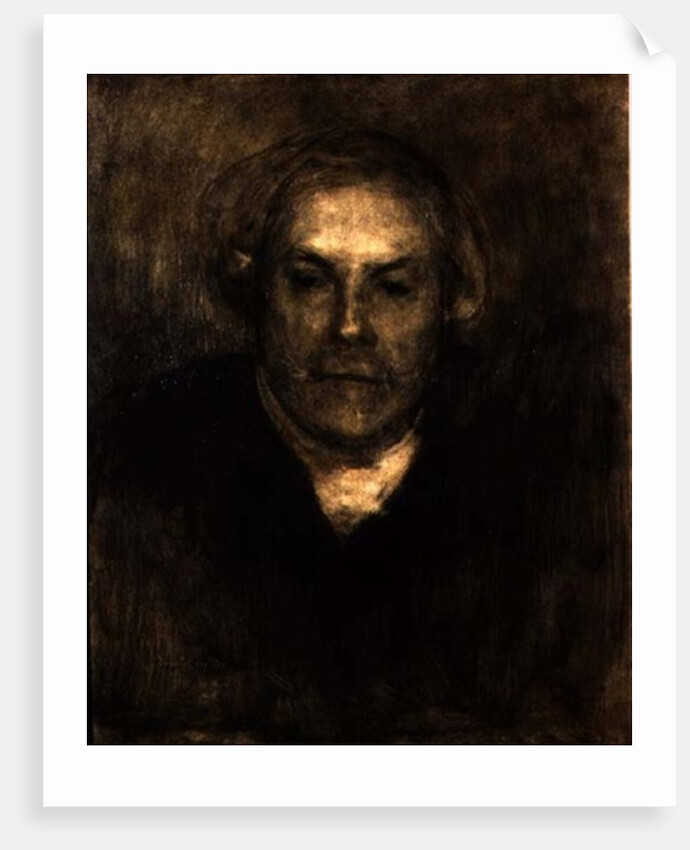 Edmond de Goncourt c.1892 by Eugene Carriere