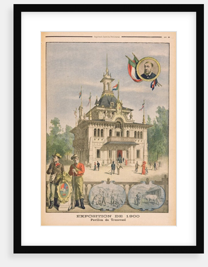 The Transvaal pavilion at the Universal Exhibition of 1900, Paris by French School