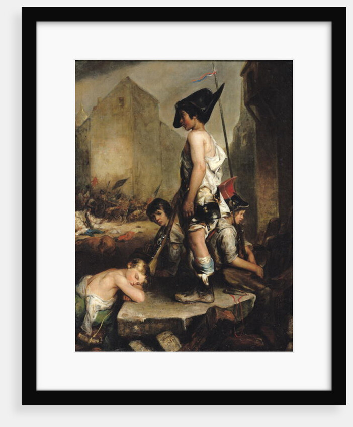 The Little Patriots, 1830 by Philippe Auguste Jeanron
