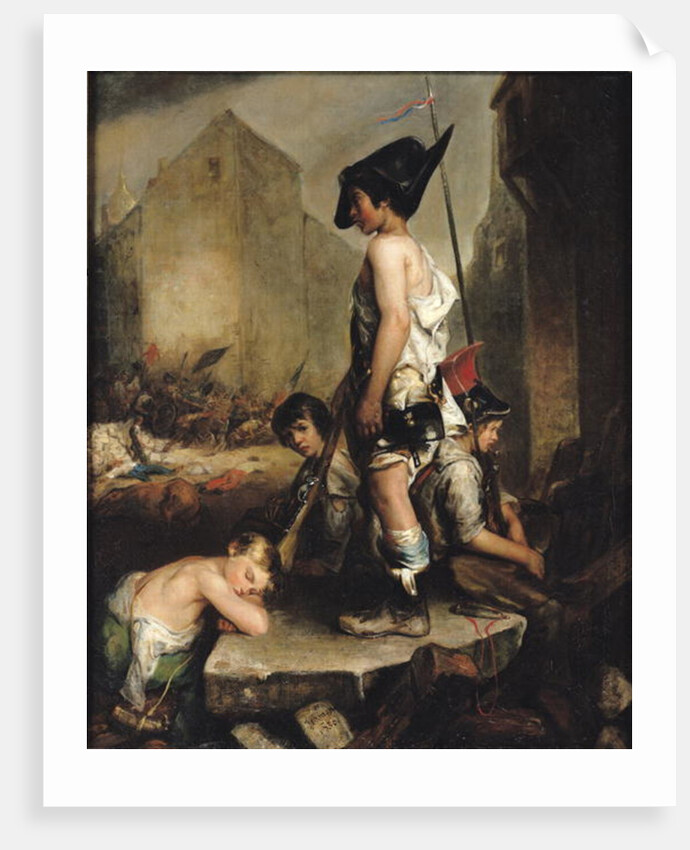 The Little Patriots, 1830 by Philippe Auguste Jeanron