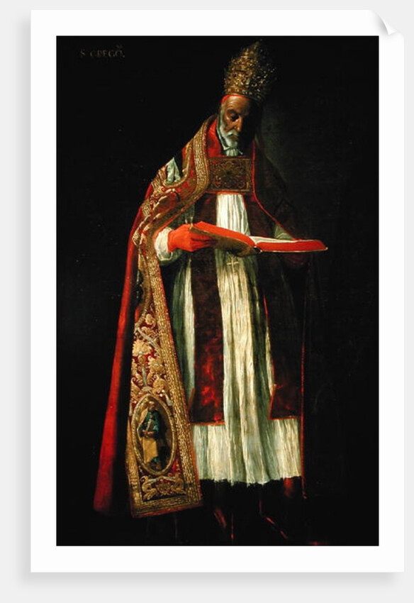 St. Gregory the Great by Francisco de Zurbaran
