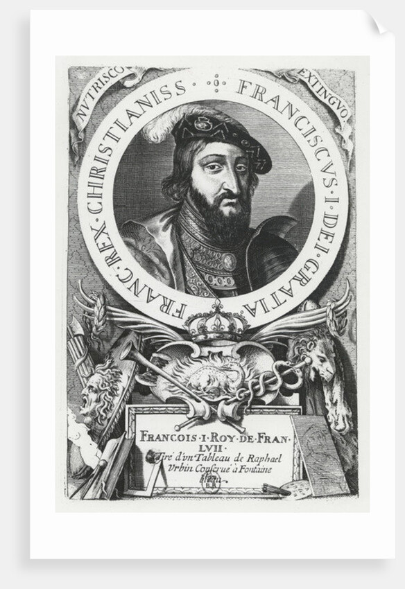 Francis I of France by French School