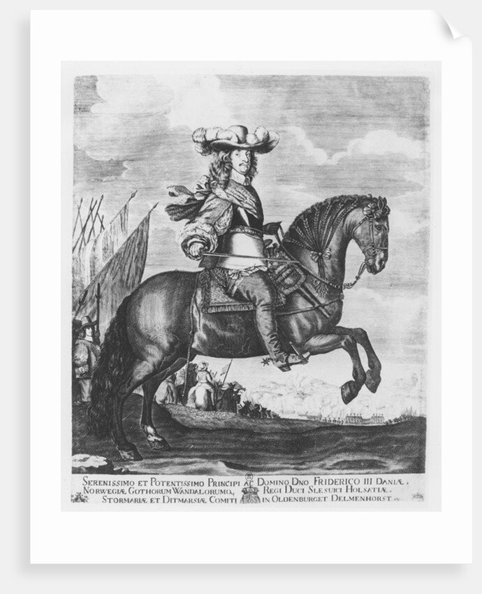 Frederick III of Denmark and Norway by French School