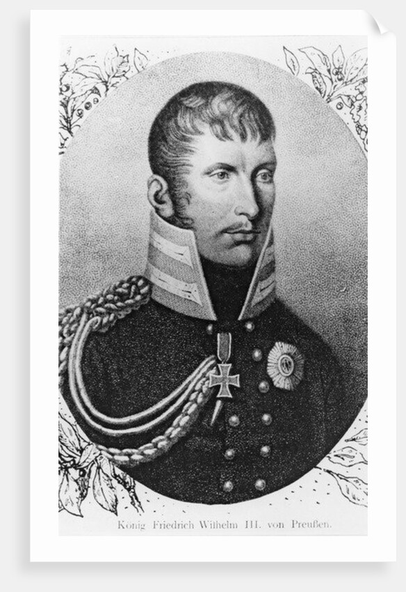 Frederick William III, King of Prussia by French School
