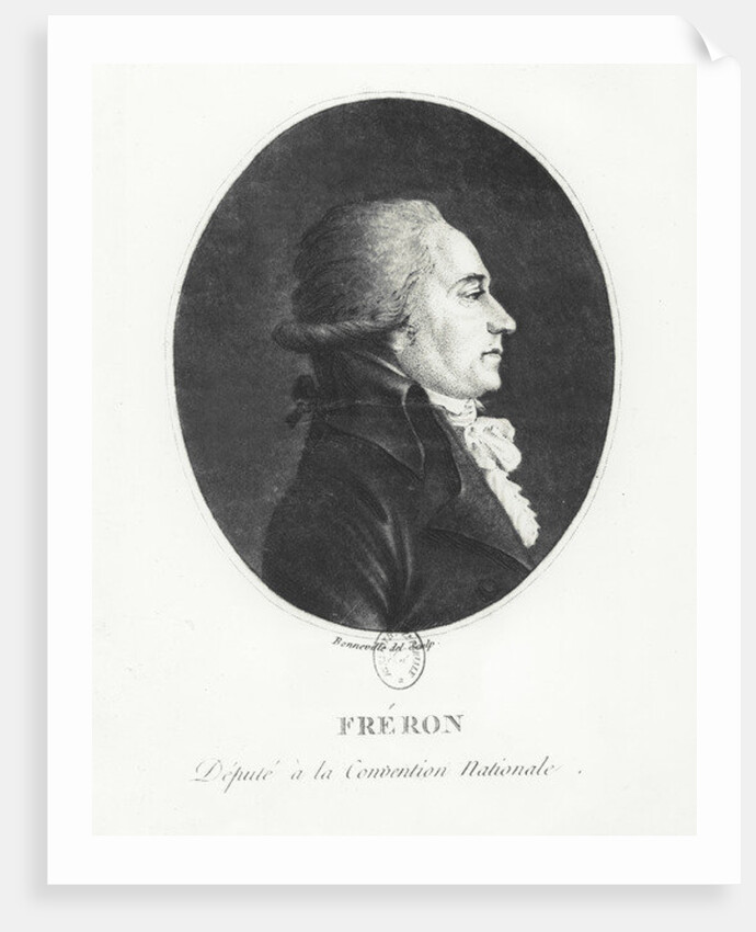 Louis-Marie Stanislas Fréron by Francois Bonneville