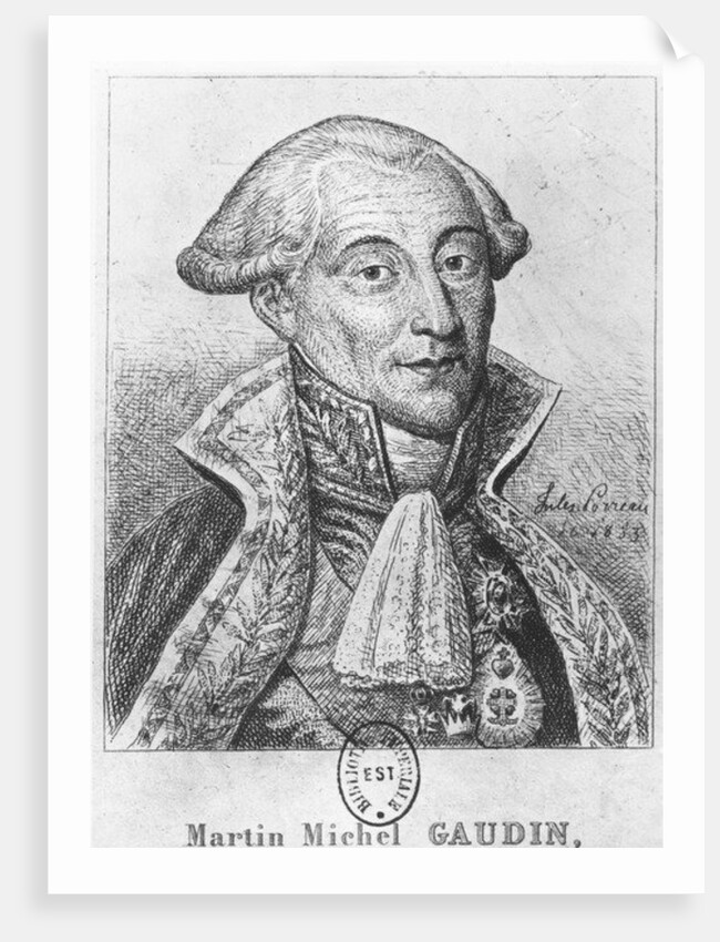 Martin Michel Gaudin, Duc de Gaete by Jules Porreau