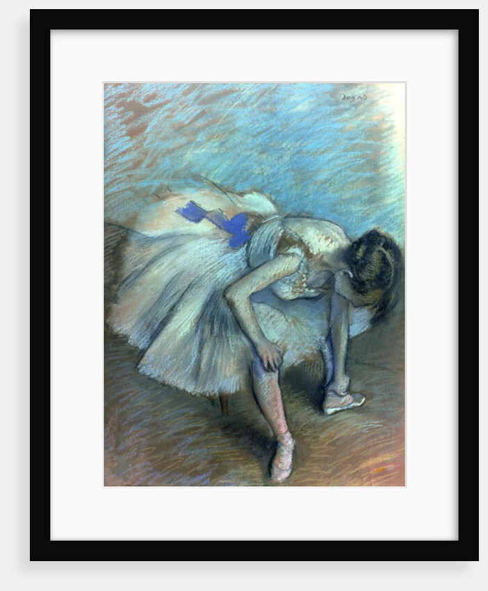 Seated Dancer, c.1881-83 by Edgar Degas
