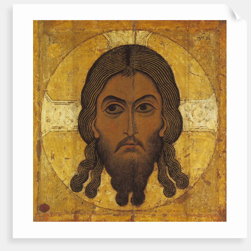 The Holy Face by Novgorod School