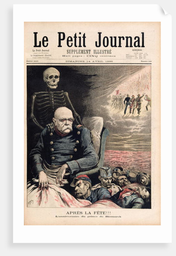 After the Party: Birthday of the Prince of Bismarck by Henri Meyer