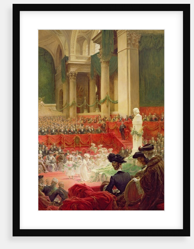 The Ceremony at the Pantheon to Celebrate the Centenary of the Birth of Victor Hugo 26th February 1902, 1904 by Theobald Chartran