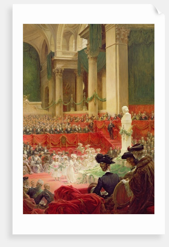 The Ceremony at the Pantheon to Celebrate the Centenary of the Birth of Victor Hugo 26th February 1902, 1904 by Theobald Chartran