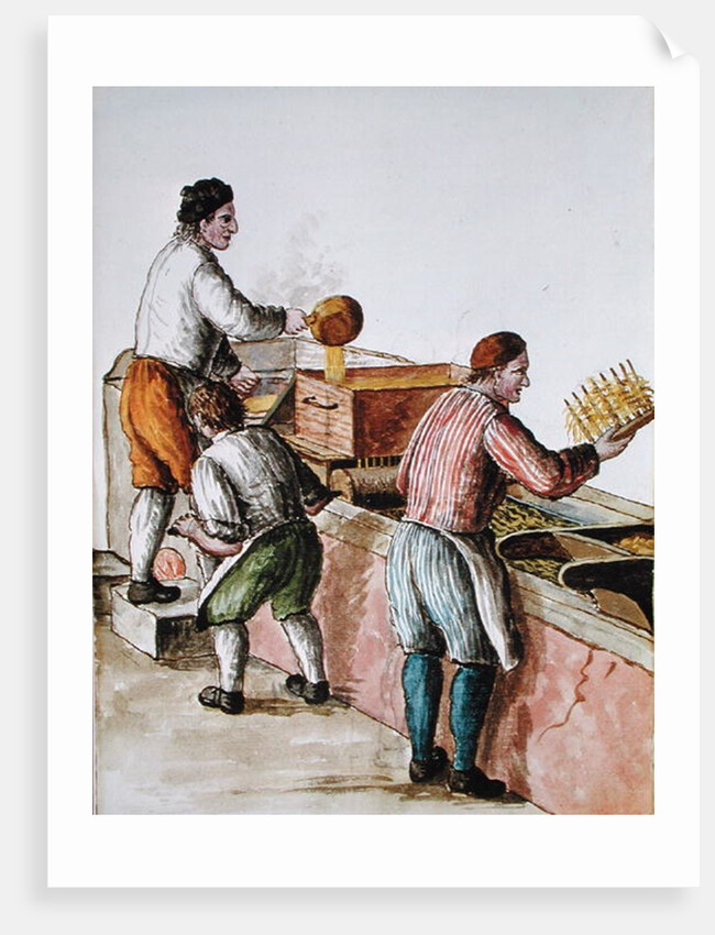 Venetian Wax Refinery by Jan van Grevenbroeck