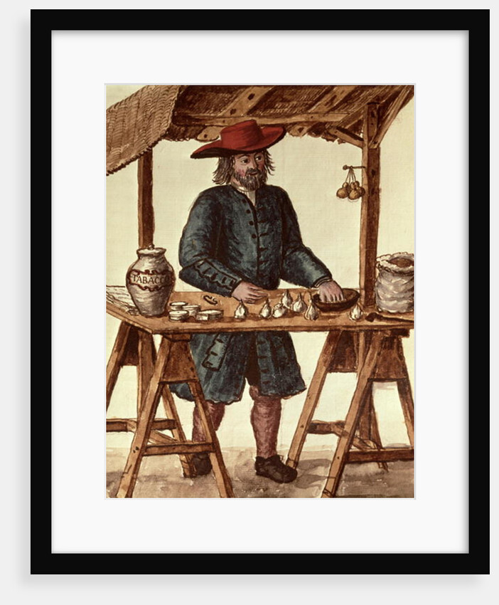 Venetian Tobacco Vendor by Jan van Grevenbroeck