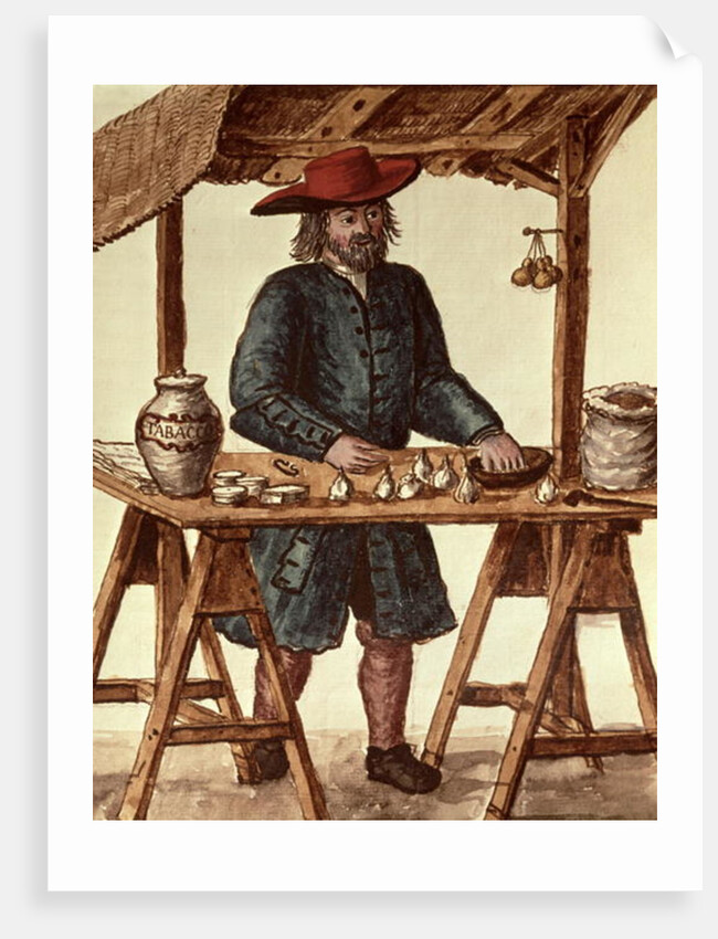 Venetian Tobacco Vendor by Jan van Grevenbroeck