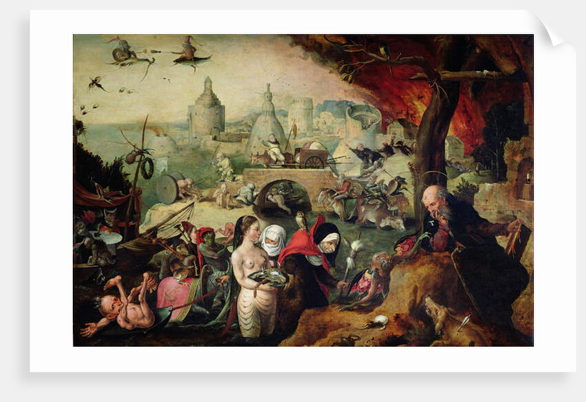 The Temptation of St. Anthony, 1547 by Pieter Huys