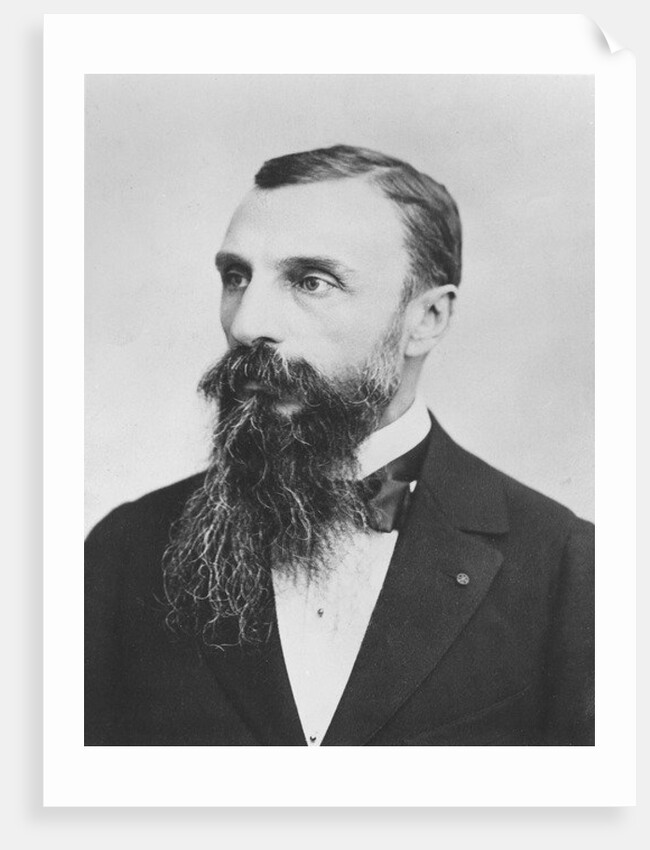 Portrait of the explorer Auguste Pavie by Brothers Courret