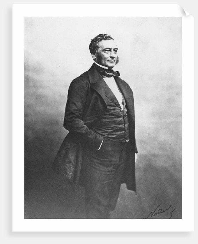 Portrait of Isaac Pereire by (1820-1910) Nadar