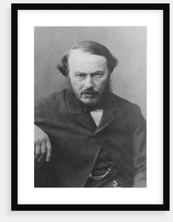 Portrait of Jean Gilbert Victor Fialin, Duc de Persigny by French Photographer