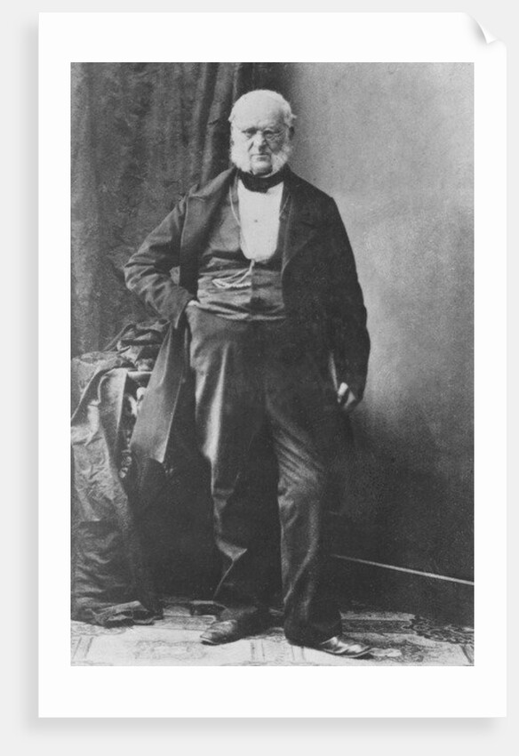 Portrait of Casimir Pfyffer von Altishofen by French Photographer