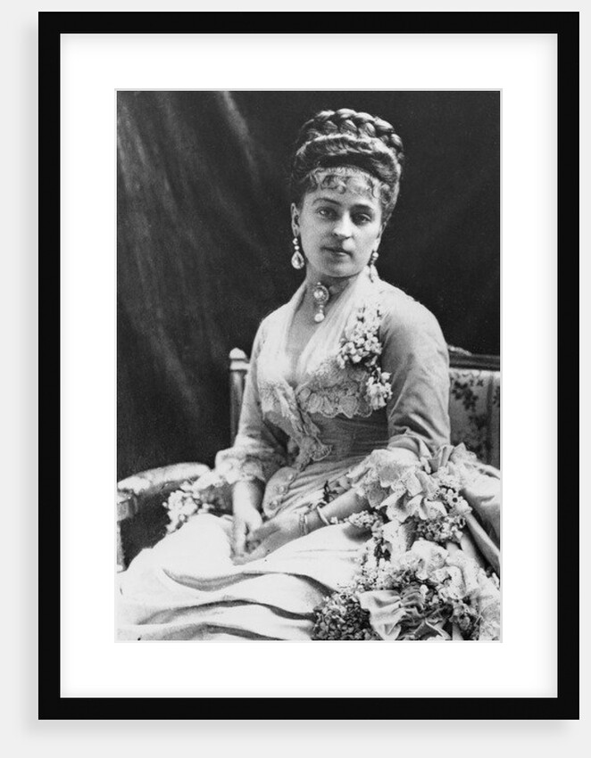 Portrait of Blanche Adeline Pierson by J. E. Tourtin