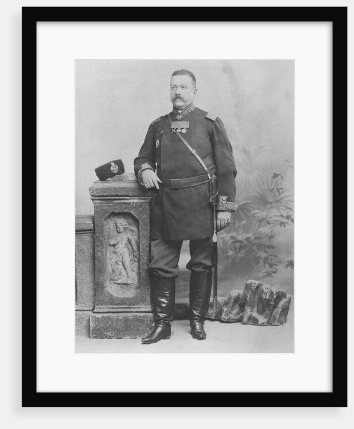 Portrait of General E. Alex de Pogojeff by Studio Benque